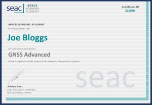 GNSS Advanced - Certificate
