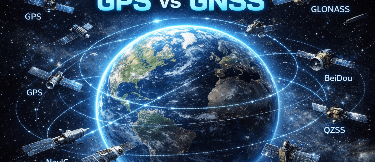 Difference Between GPS and GNSS